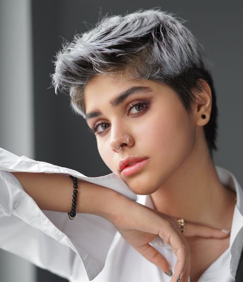 Textured Pixie Cut Glasgow short hairstyles in Glasgow