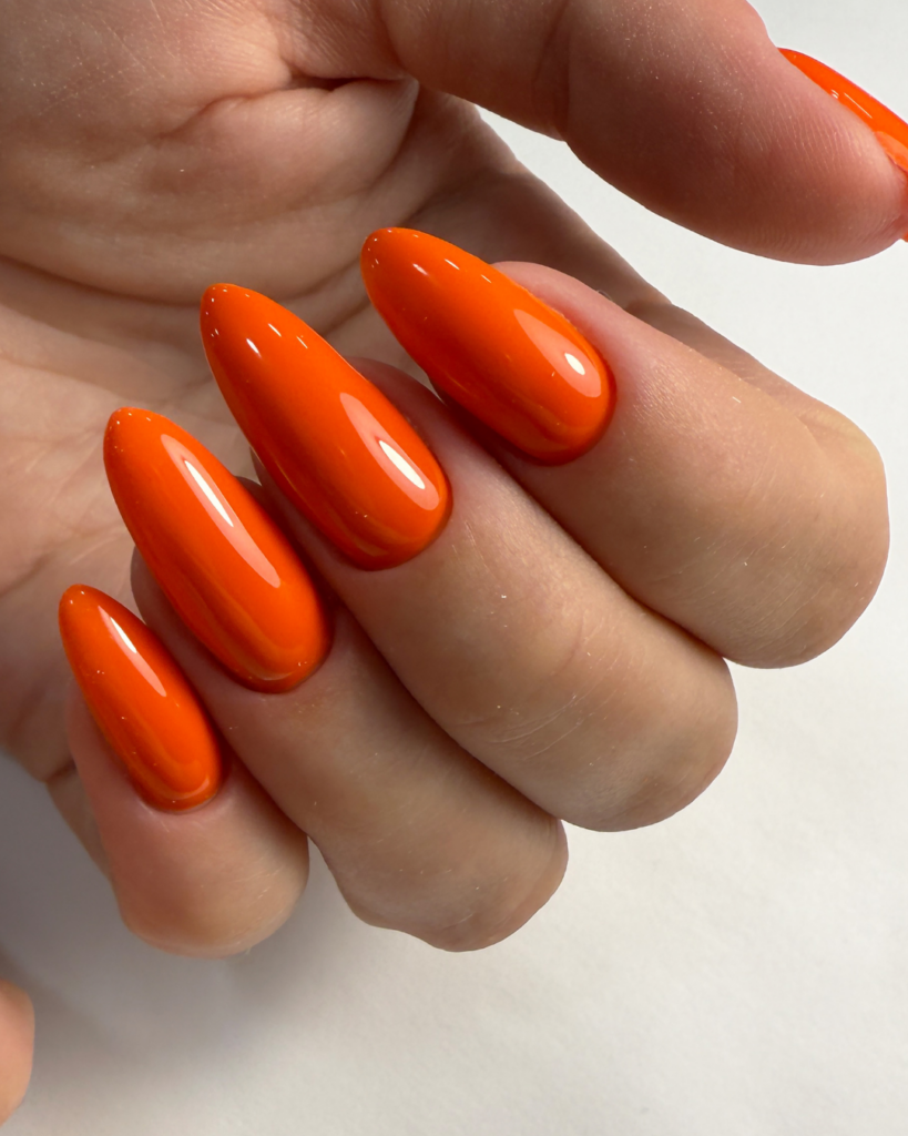 Orange Nail Colours
